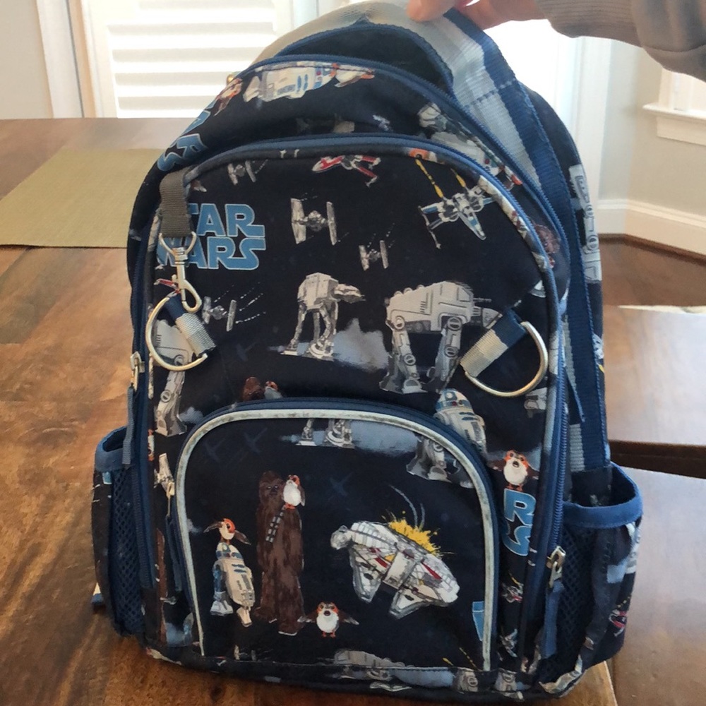 Pottery Barn kids backpack Star Wars
